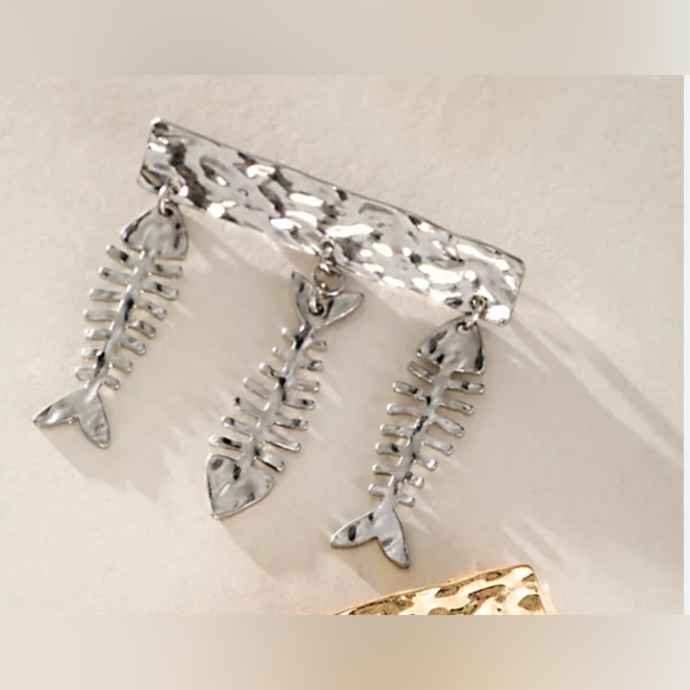 NWT Free People Fish Outta Water Brooch